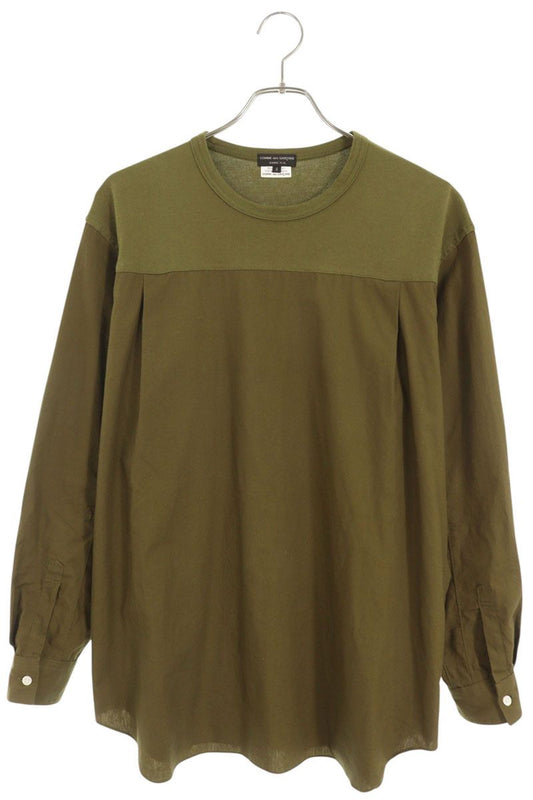 COMME des GARCONS HOMME PLUS 25AW Panel Shirt Khaki Size S