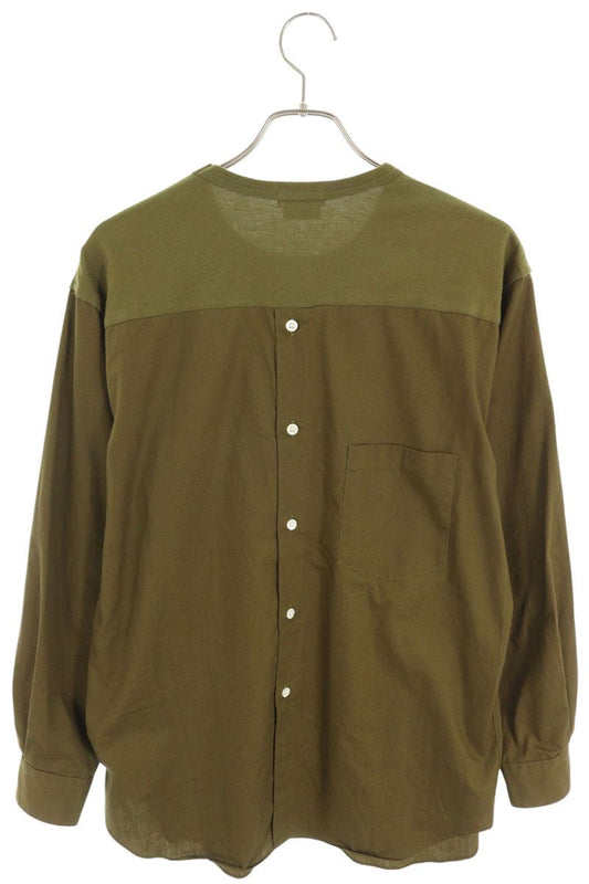 COMME des GARCONS HOMME PLUS 25AW Panel Shirt Khaki Size S