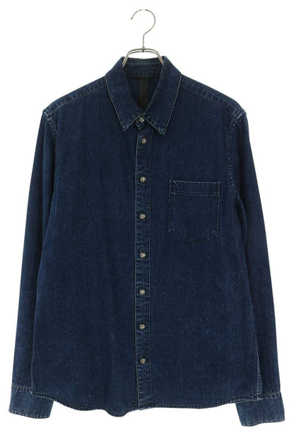 Chrome Hearts Loose Ends Cross Patch Denim Shirt Size L