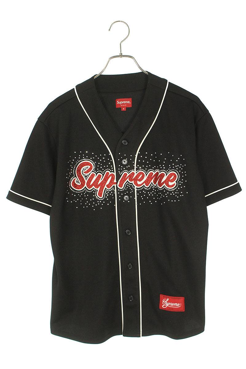 SUPREME 20SS Rhinestone Baseball Jersey Multi Size S