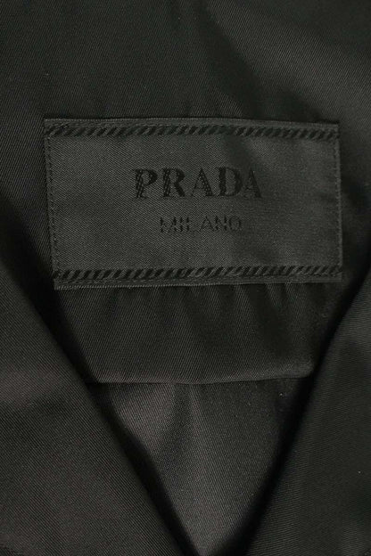 PRADA 24SS RE-NYLON Multi-Pocket SS Shirt Black Size S