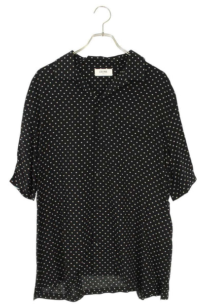 CELINE Micro Triomphe Hawaiian Loose SS Shirt Size XXL