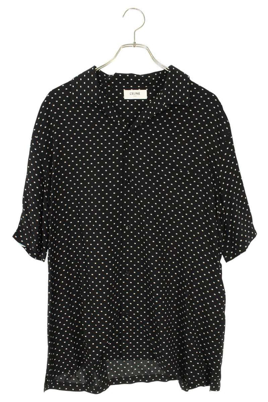 CELINE Micro Triomphe Hawaiian Loose SS Shirt Size XXL