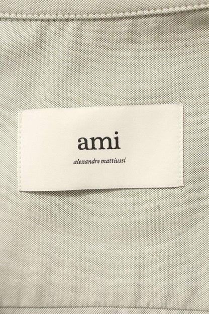 AMI Alexandre Mattiussi Heart A Embroidery S/S Shirt Size L