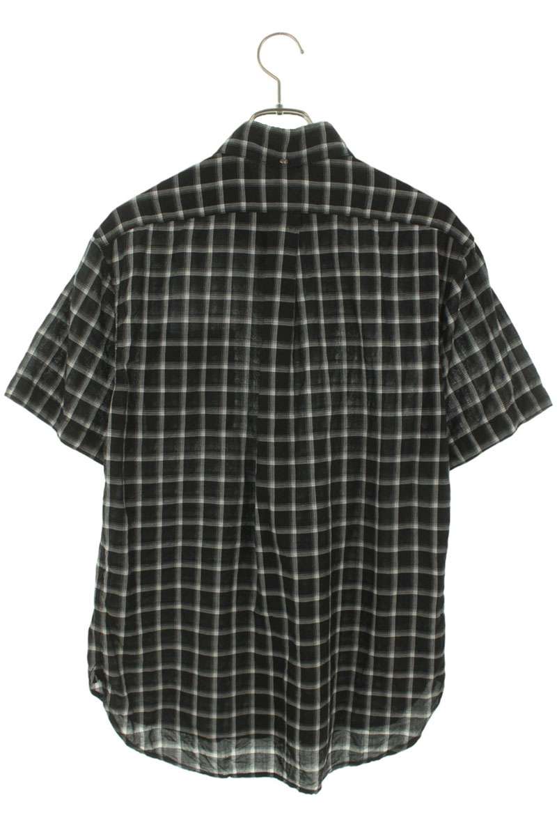 Chrome Hearts Crossball Button Check SS Shirt Size M