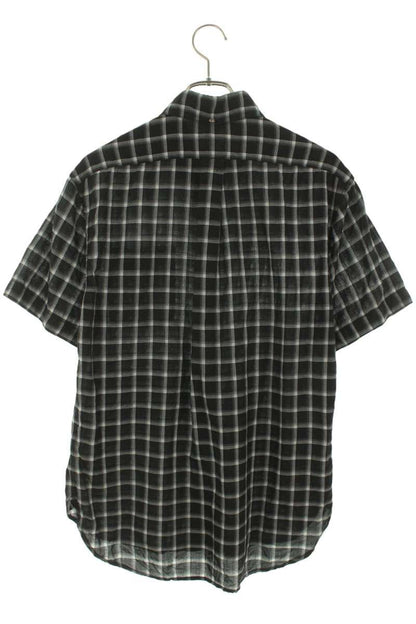 Chrome Hearts Crossball Button Check SS Shirt Size M