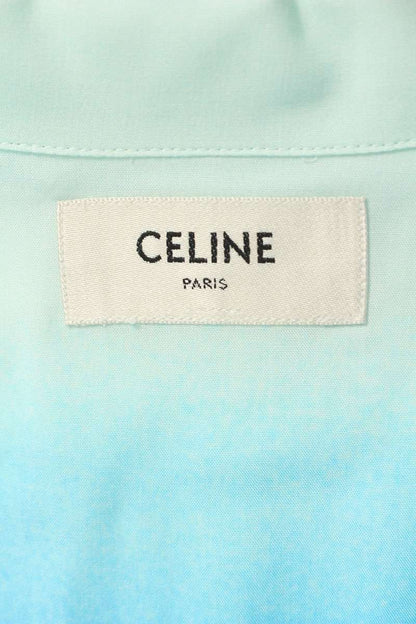 CELINE Multicolor Rayon Short Sleeve Shirt Size XXL