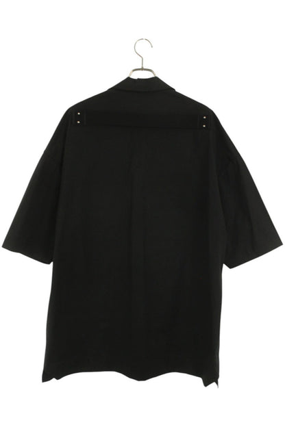 Rick Owens MAGNUM TOMMY Short Sleeve Shirt Black Size S