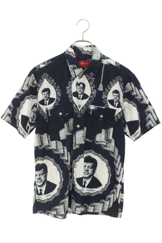 SUPREME Kennedy Shirt Blue Size S