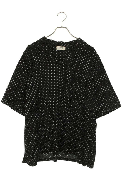 CELINE 24SS Rayon Micro Triomphe Hawaiian SS Shirt Size XS