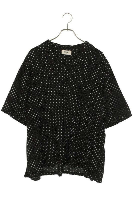 CELINE 24SS Rayon Micro Triomphe Hawaiian SS Shirt Size XS