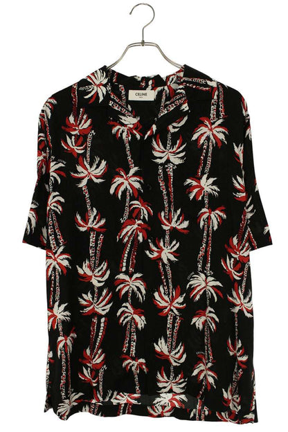 CELINE All-Over Print Rayon Hawaiian Shirt Multi Size XXL