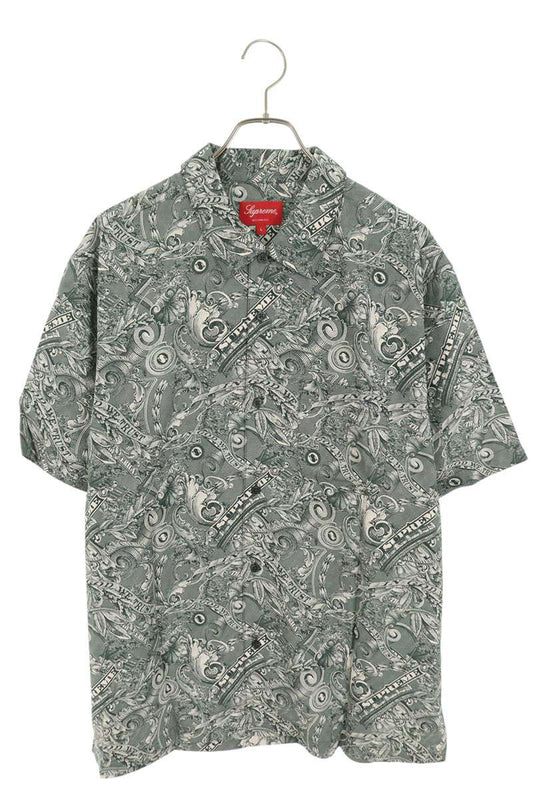SUPREME DOLLAR S S SHIRT Green Size L