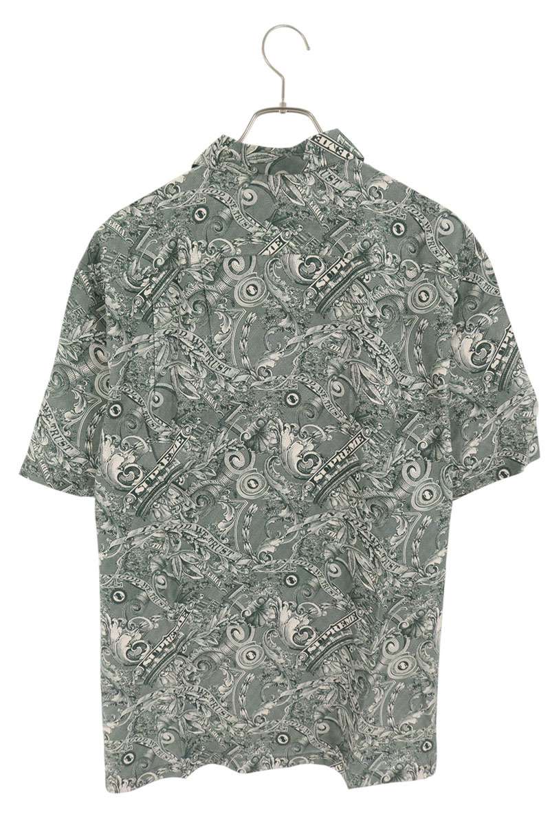 SUPREME DOLLAR S S SHIRT Green Size L