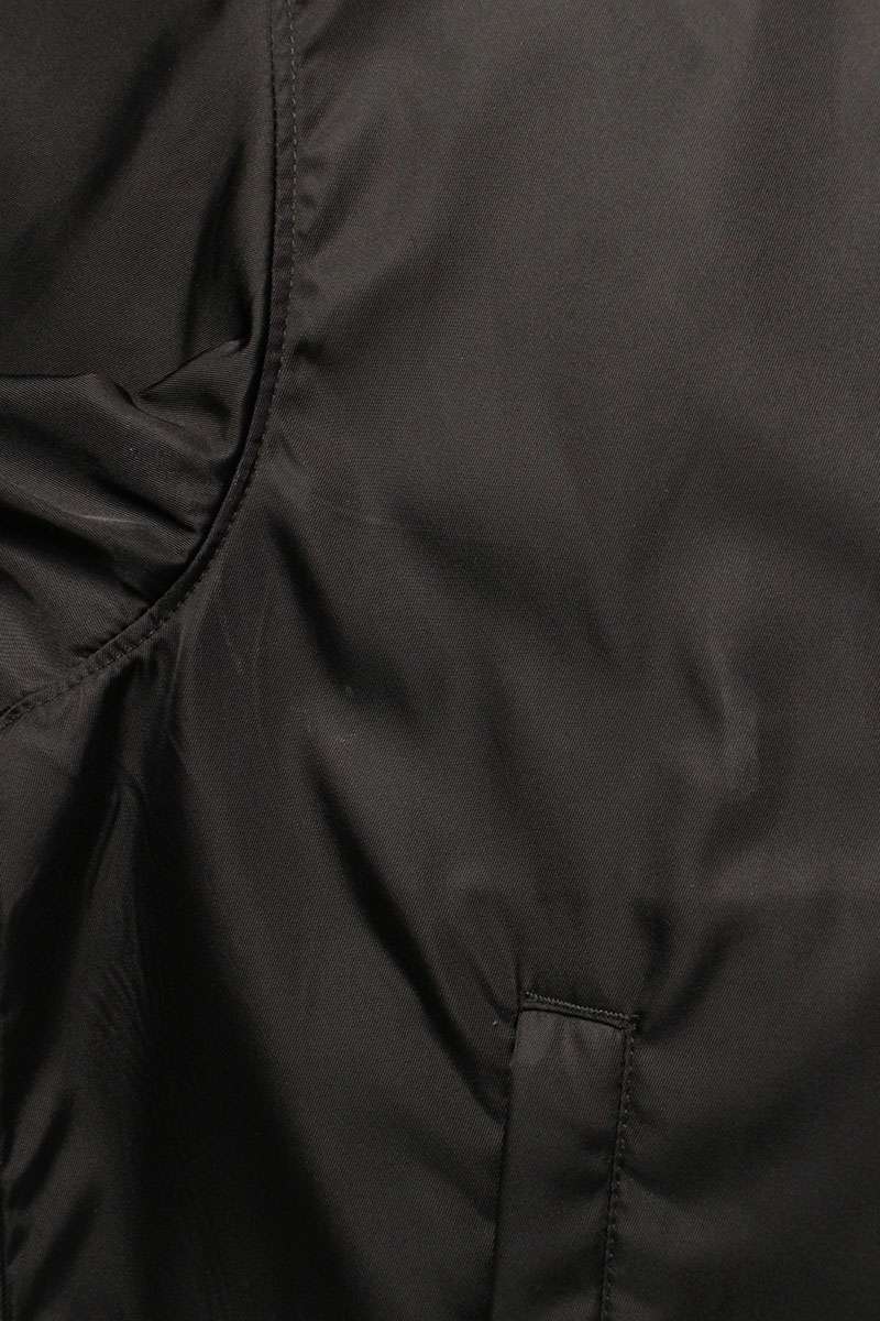 PRADA Re-Nylon Triangle Plate S/S Shirt Black Size M