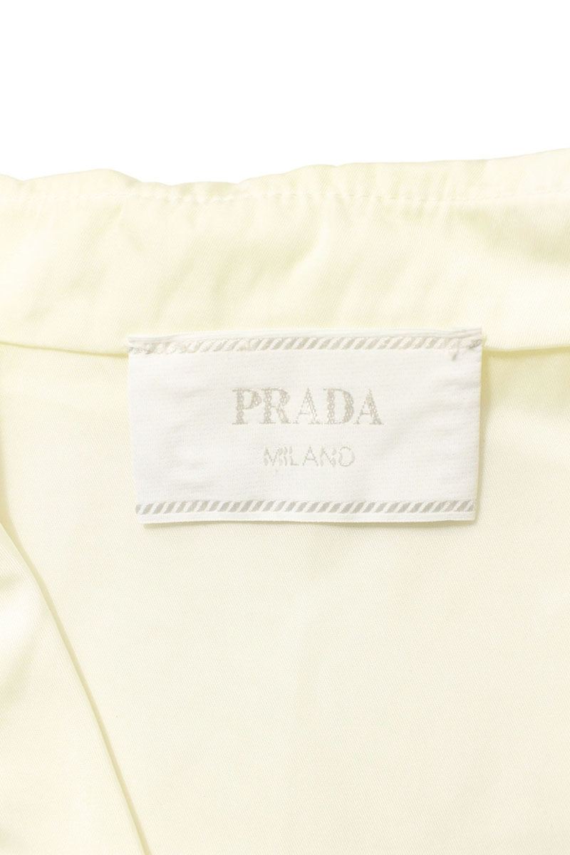 PRADA Re-Nylon Triangle Logo Plate S/S Shirt Size XL
