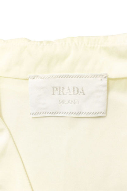PRADA Re-Nylon Triangle Logo Plate S/S Shirt Size XL