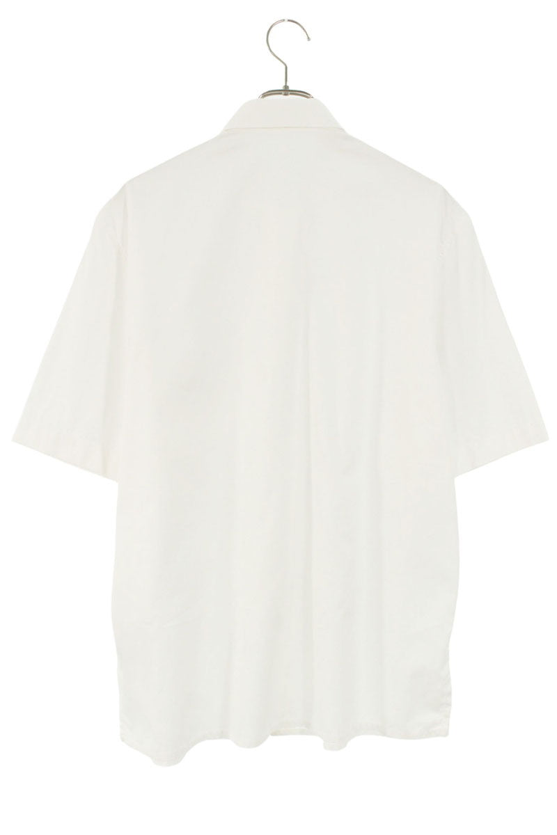 DIOR Logo Embroidered Cotton Short Sleeve Shirt Size XXS