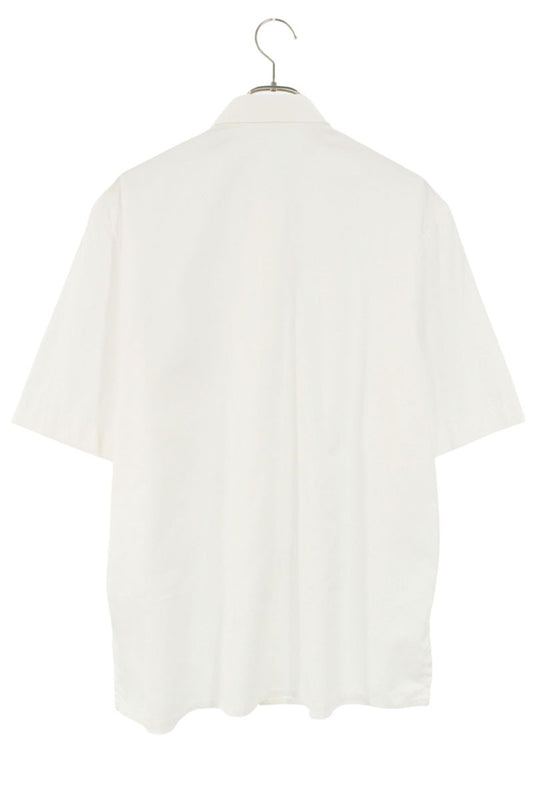 DIOR Logo Embroidered Cotton Short Sleeve Shirt Size XXS