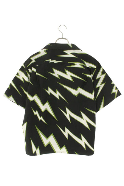 PRADA Frankenstein Thunder Cotton Short Sleeve Shirt Size L