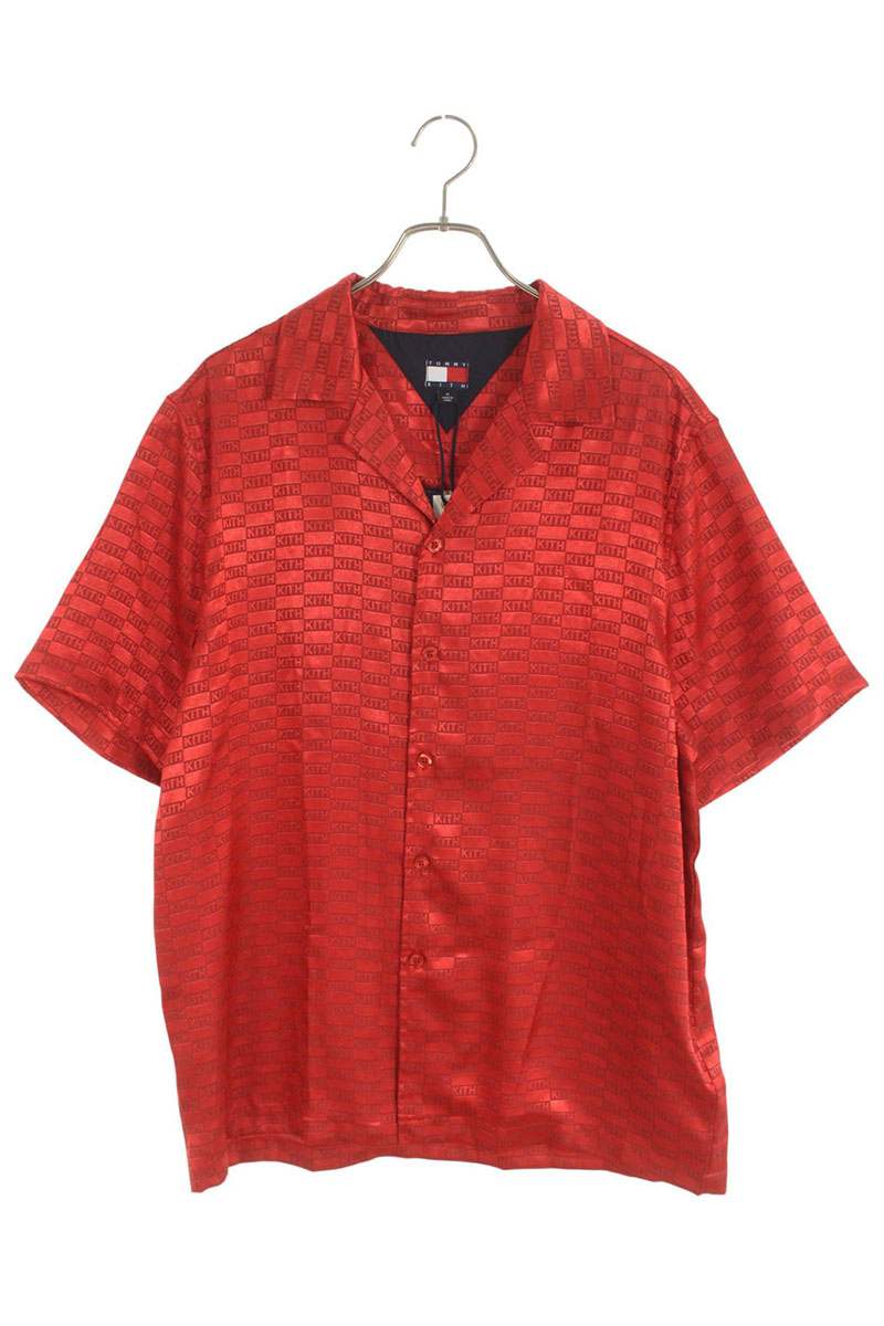KITH x Tommy Hilfiger Open Collar Short Sleeve Shirt Size M