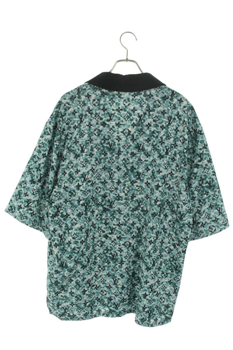 Louis Vuitton Short Sleeve Shirt Green Size M