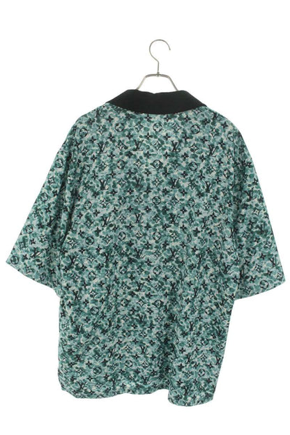 Louis Vuitton Short Sleeve Shirt Green Size M