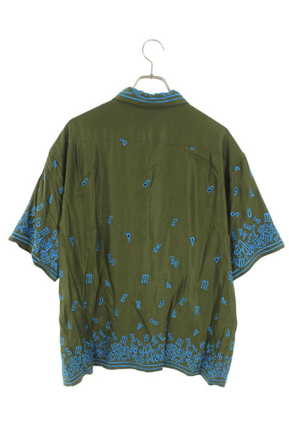 SUPREME 23SS Nouveau Embroidered S S Shirt Multi Size M