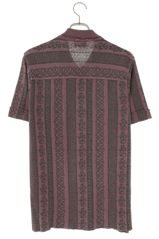 MAGLIANO All-Over Stripe S/S Shirt Purple Size XS
