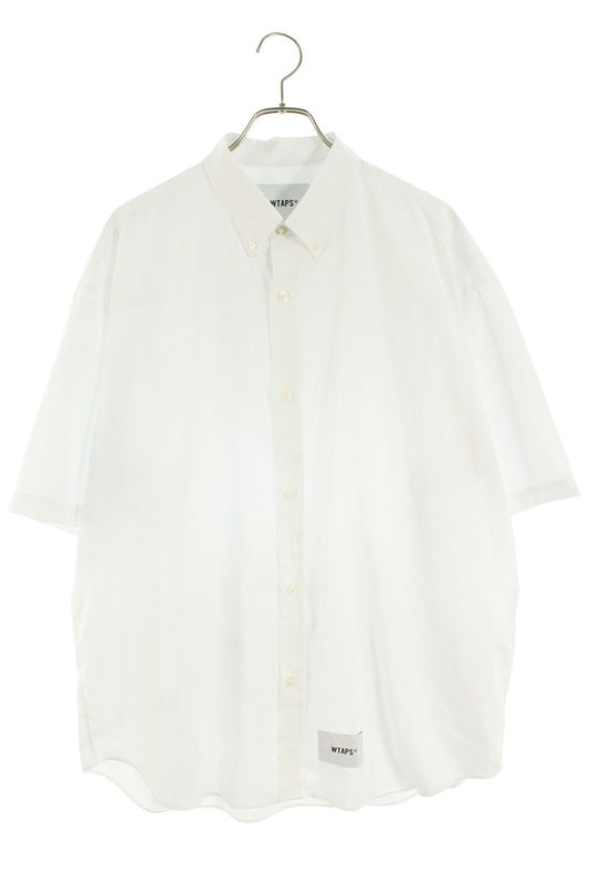 Wtaps COOLMAX Down Short Sleeve Shirt White Size L