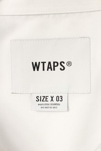 Wtaps COOLMAX Down Short Sleeve Shirt White Size L