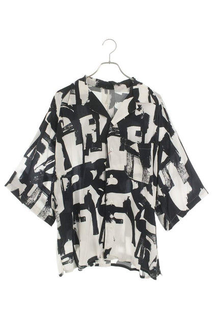 ms blaque Multi Pattern Aloha Shirt Cupro Rayon Size XXS