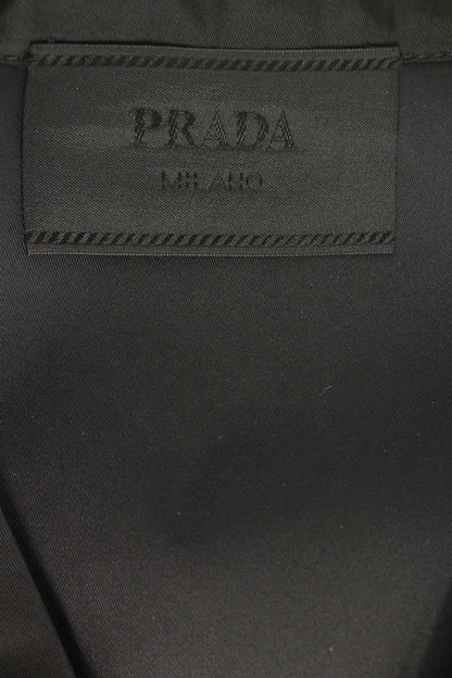PRADA 26SS Re-Nylon Triangle Plate S/S Shirt Black Size M