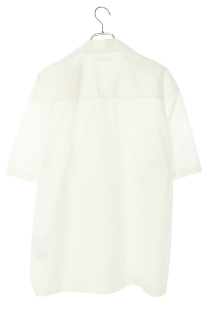 Jil Sander Cotton Short Sleeve Shirt White Size 39