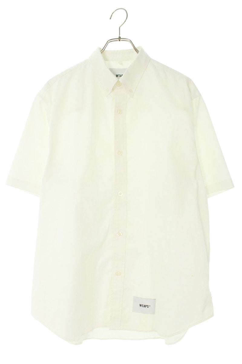 Wtaps 24SS Short Sleeve Shirt White Size M