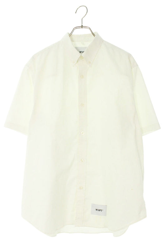 Wtaps 24SS Short Sleeve Shirt White Size M