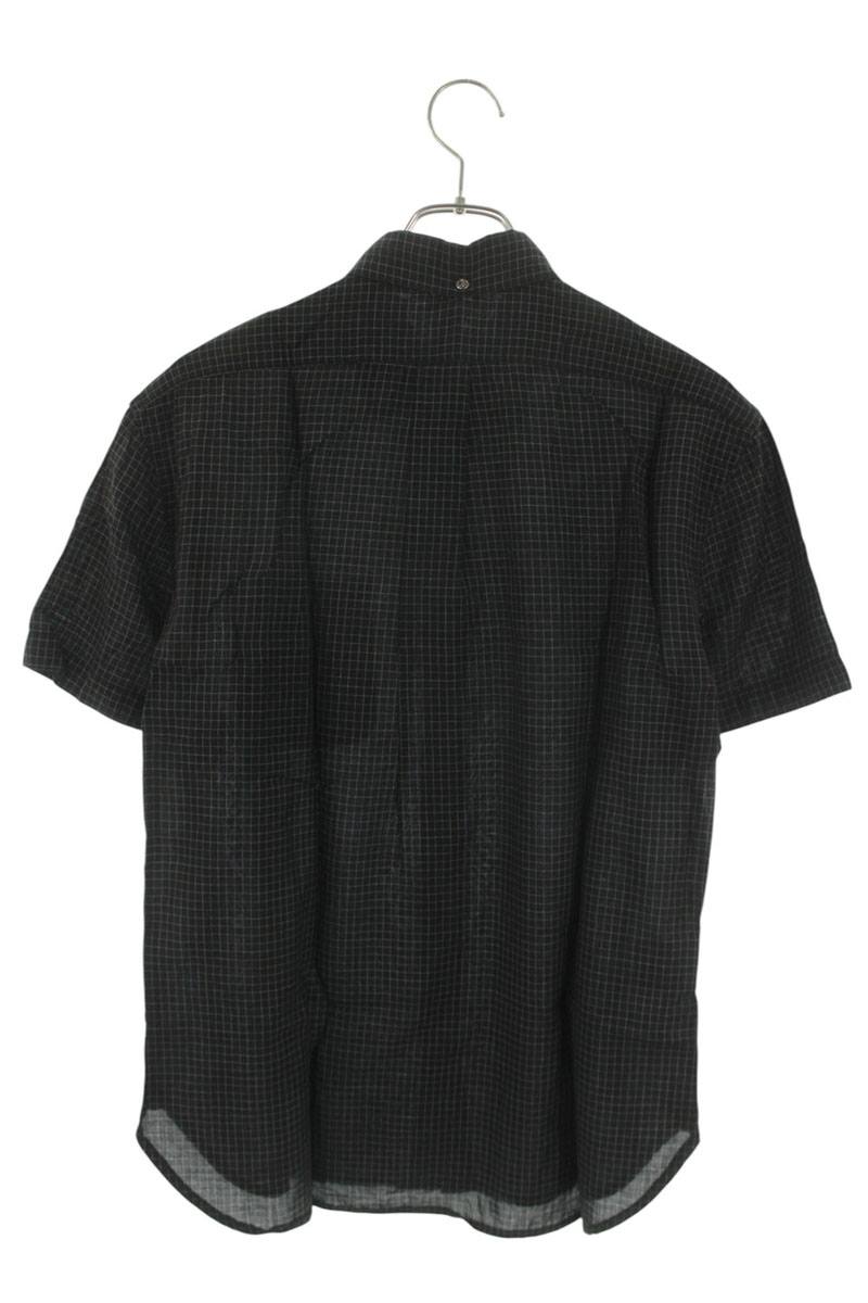 Chrome Hearts Cross Ball Button Zip Short Sleeve Size M