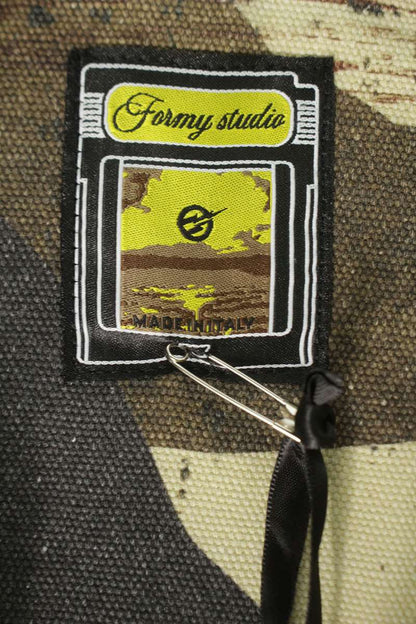 FORMY STUDIO Camicia Guerrilla Baseball Camo Denim Size M