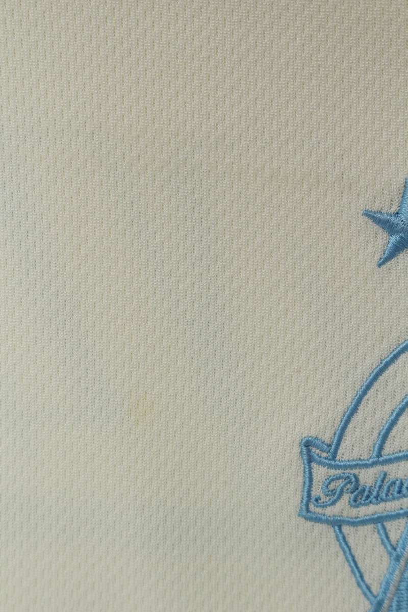 Palace PALAIS PRO TEAM JERSSY Logo Print Short Sleeve Shirt White x Blue Size M