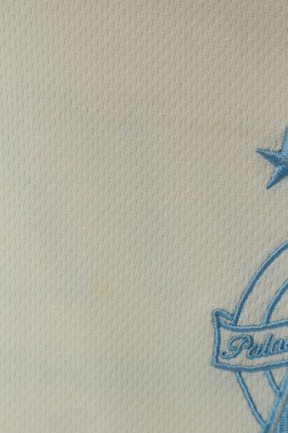 Palace PALAIS PRO TEAM JERSSY Logo Print Short Sleeve Shirt White x Blue Size M