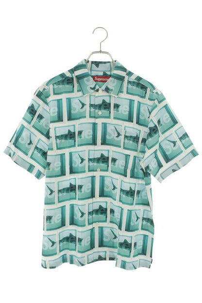 Supreme 25SS Damien Hirst S S Shirt Blue Size S