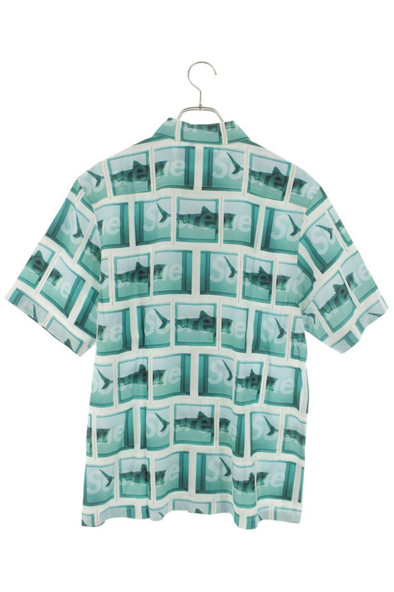 Supreme 25SS Damien Hirst S S Shirt Blue Size S