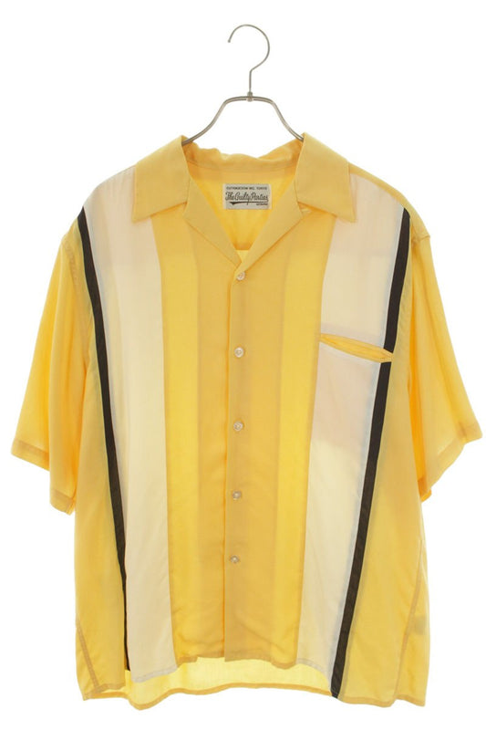 WACKO MARIA Three-Tone Open Collar Shirt Multi Size M