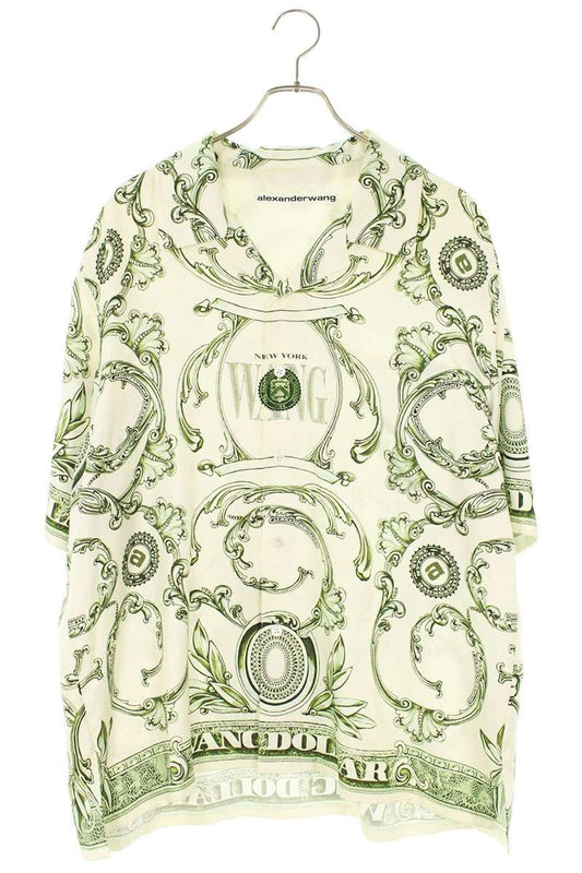 ALEXANDER WANG Silk All-Over Pattern Shirt Multi Size XS