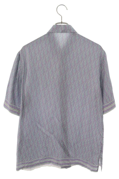 DIOR Oblique All-Over Pattern Silk Shirt Multi Size XXL