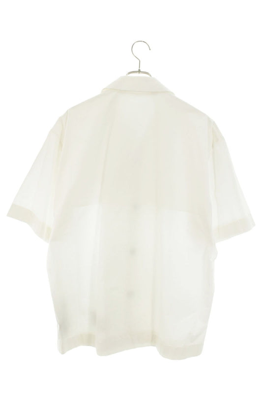 Palm Angels Bowling Short Sleeve Shirt White Size S