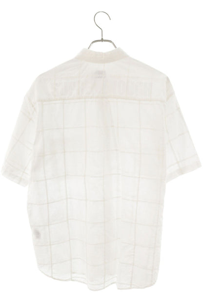 Supreme x GOODENOUGH 25SS Patchwork Madras S S Shirt White Size M