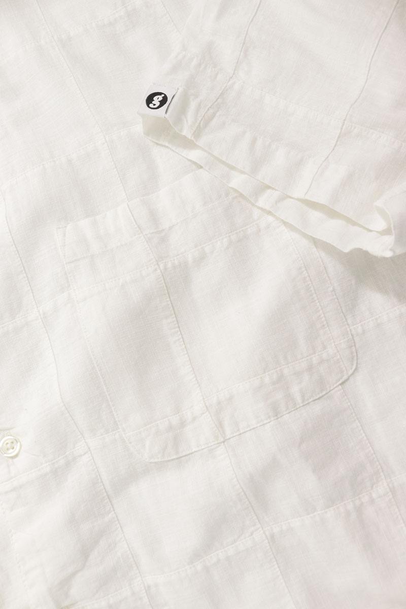Supreme x GOODENOUGH 25SS Patchwork Madras S S Shirt White Size M