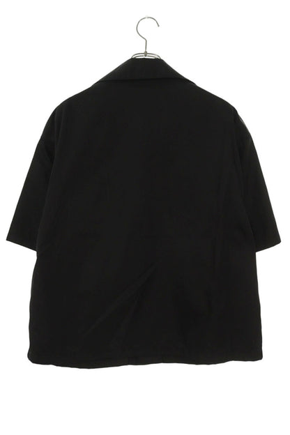 PRADA Re-Nylon Triangle Plate Short Sleeve Shirt Size S