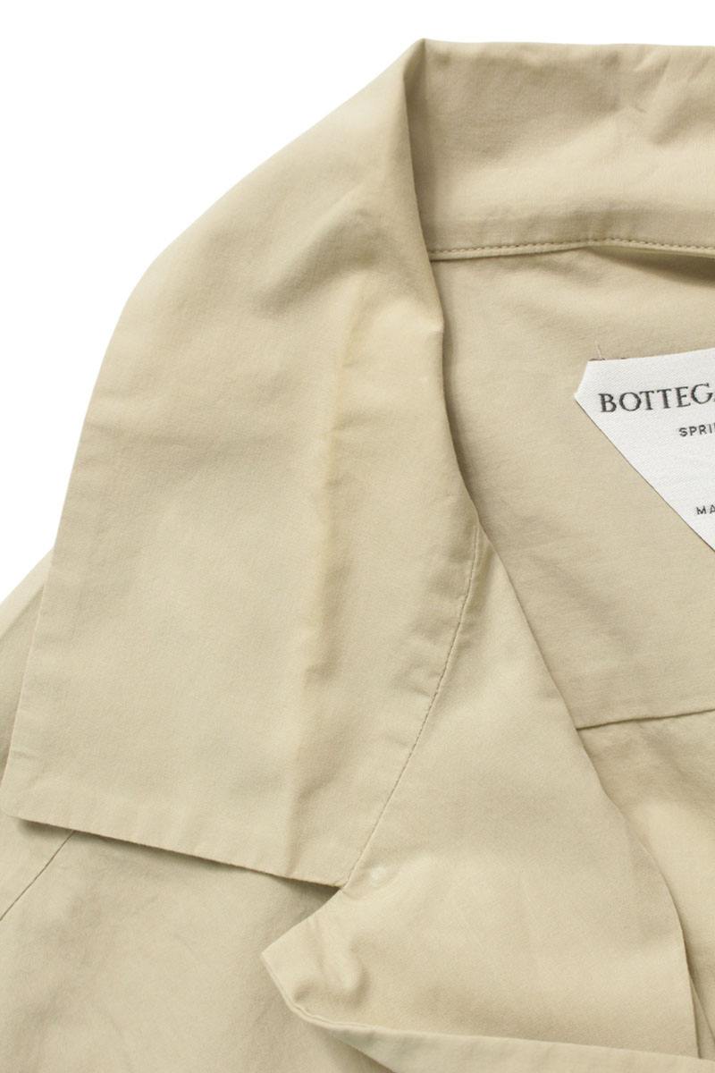 BOTTEGA VENETA 20SS Cotton Short Sleeve Shirt Beige Size XXL
